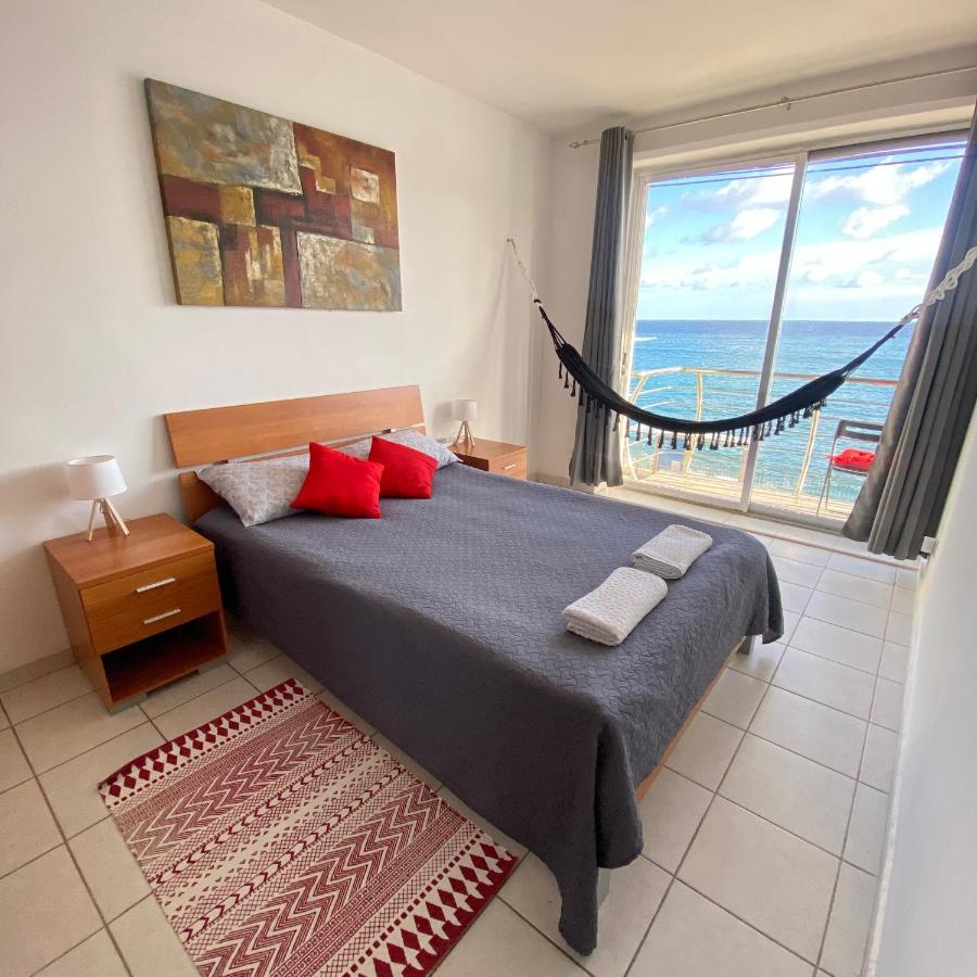 F2 - Lovely Two Bedrooms Flat Sea View, St Julians San Ġiljan Buitenkant foto