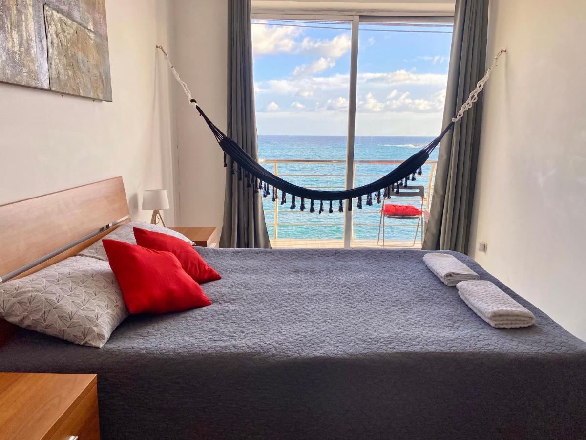 F2 - Lovely Two Bedrooms Flat Sea View, St Julians San Ġiljan Buitenkant foto